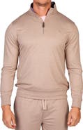 TailorByrd French Terry Quarter Zip Pullover