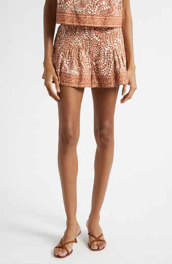 Quinn Abstract Print Cotton Short