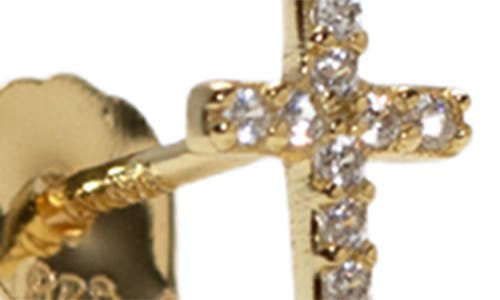 Argento Vivo Sterling Silver Set Of 3 Stud Earrings In Gold