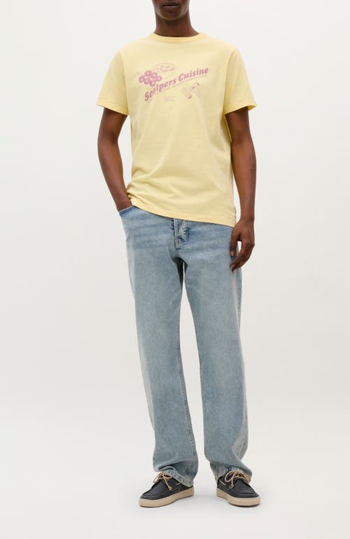 Scalpers Cuisine Tee In Yellow