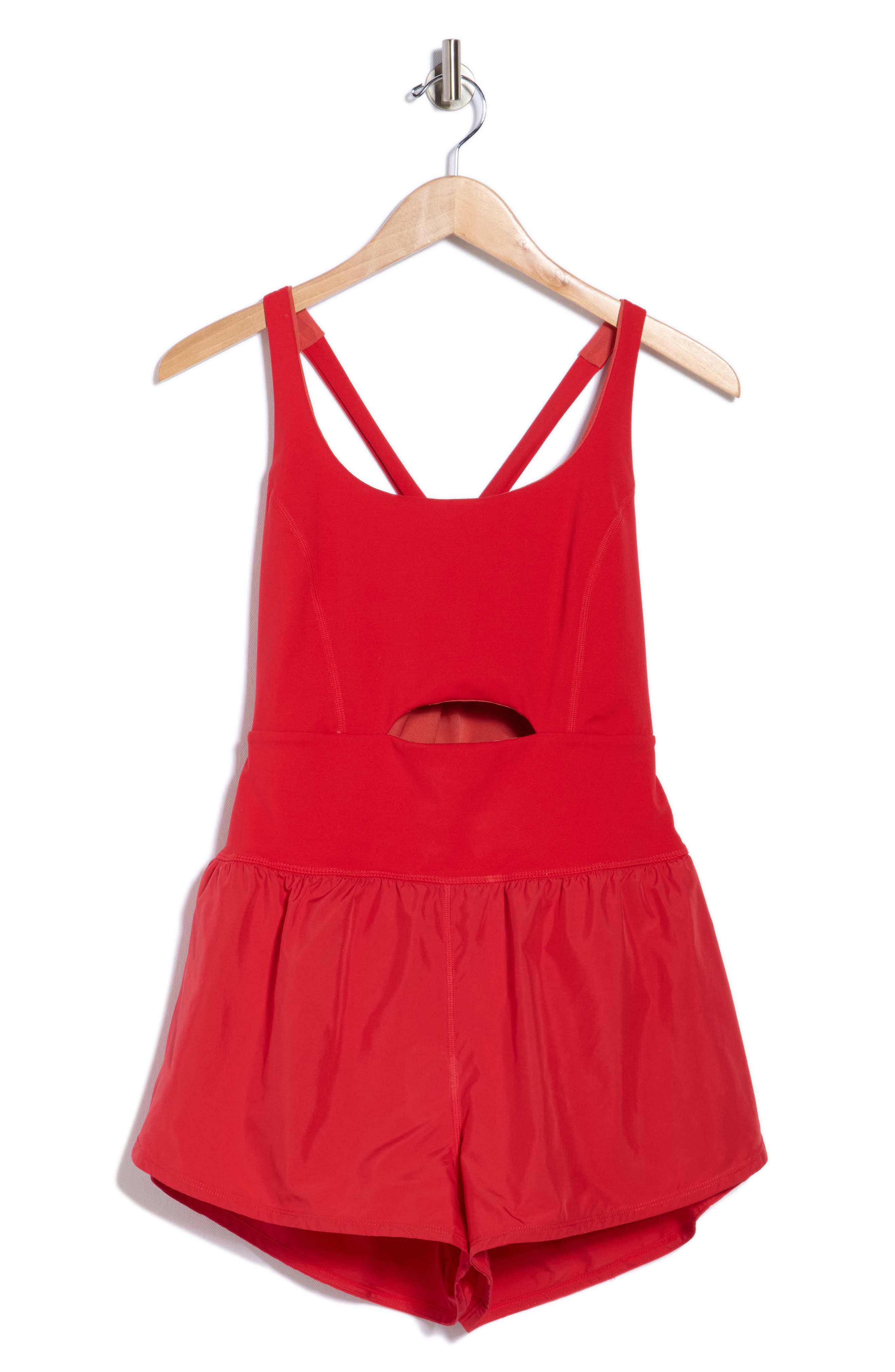 Free People Fp Movement Righteous Runsie Romper In Purple