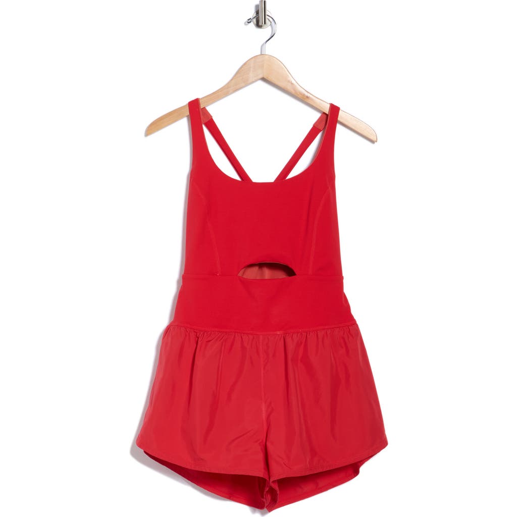 Free People Fp Movement Righteous Runsie Romper In Purple