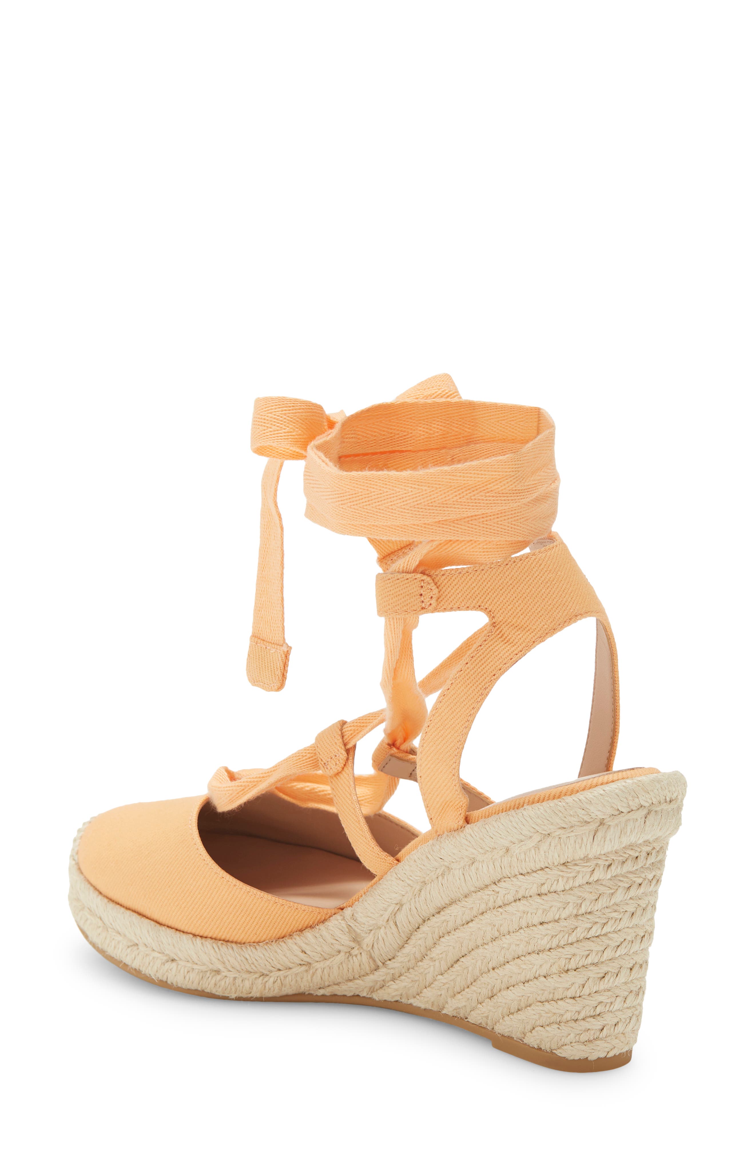 Altdup Ankle Wrap Sandal, Alternate, color, MANGO