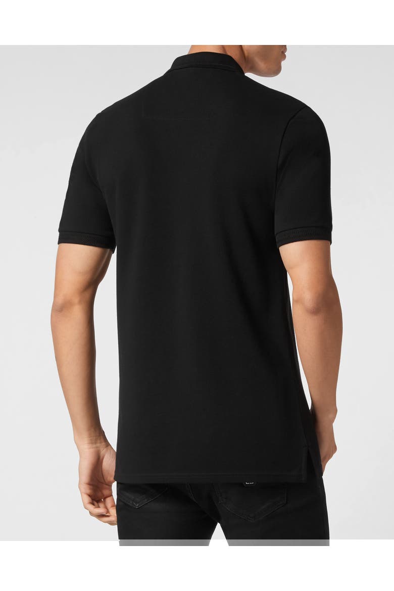 Polo Shirt Snake Men, Alternate, color, black