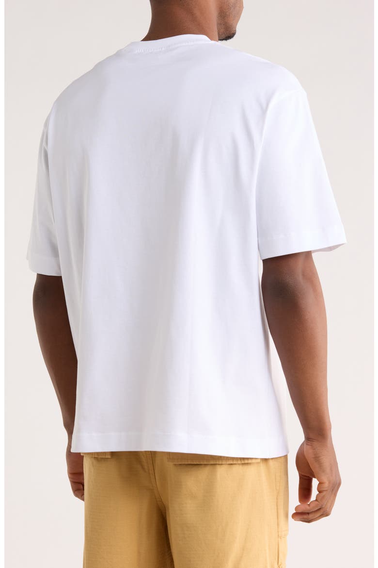 Logo Graphic T-Shirt, Alternate, color, WHITE-BLACK