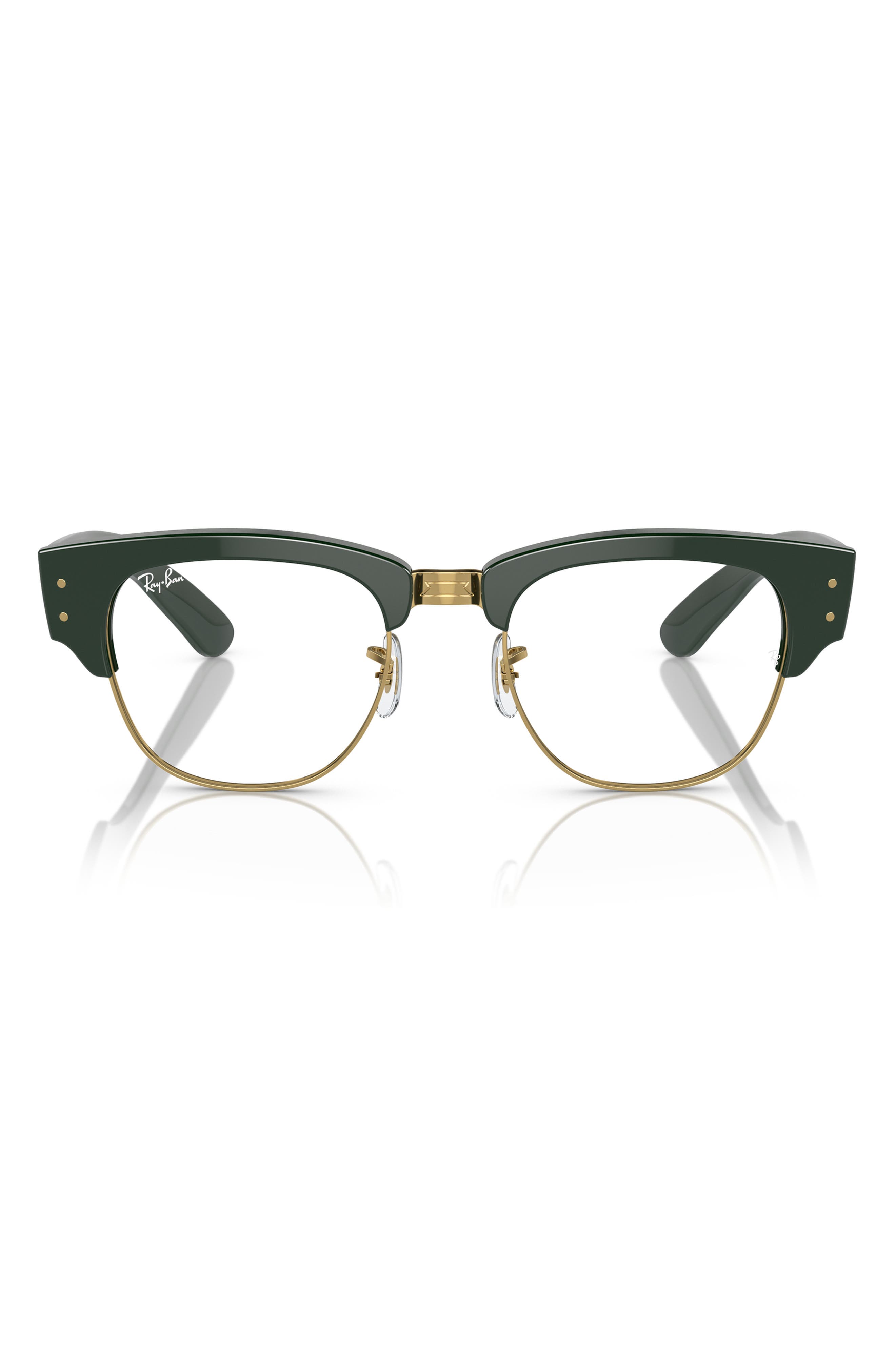 50mm Mega Clubmaster Square Optical Glasses