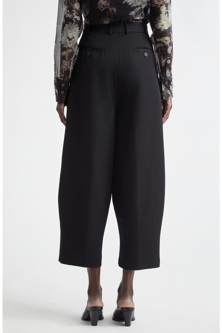Dash Wool Ankle Pants, Alternate, color, BLACK
