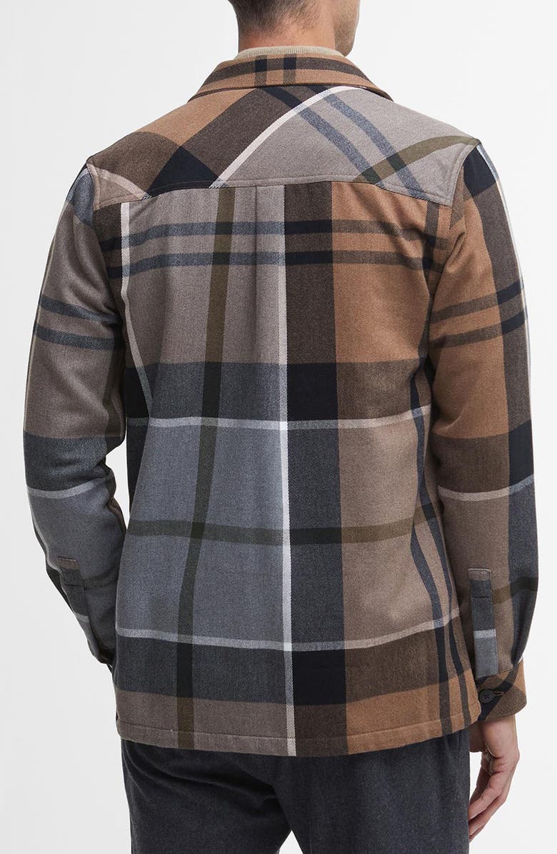 Barbour Lannich Tartan Zip Overshirt, Alternate, color, 