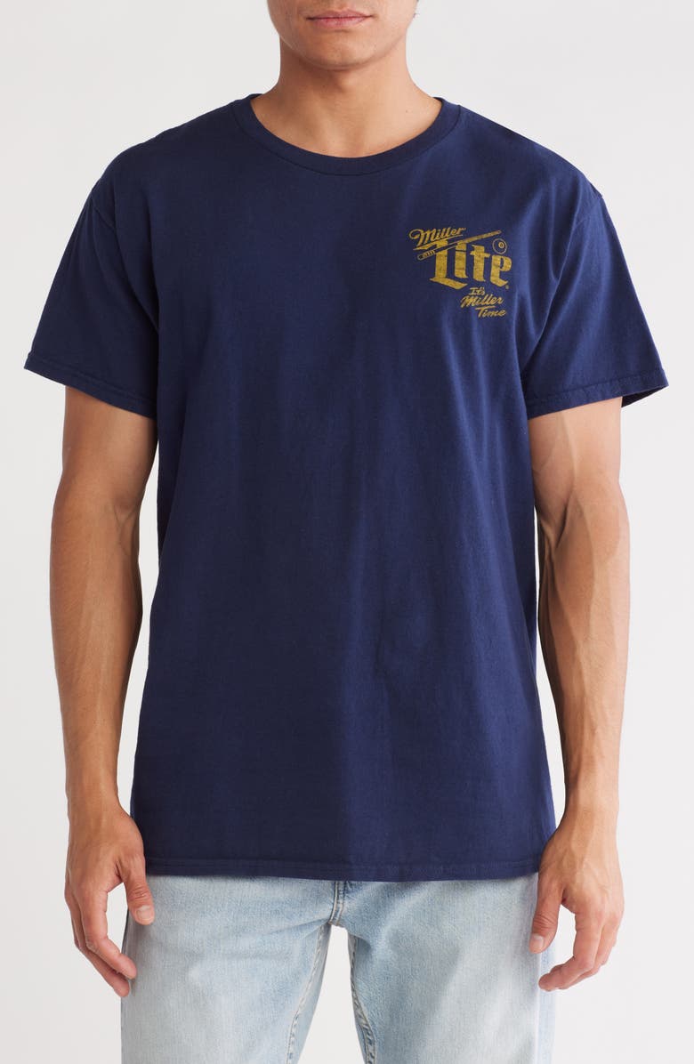 Junk Food Miller Lite Graphic T-Shirt, Main, color, 