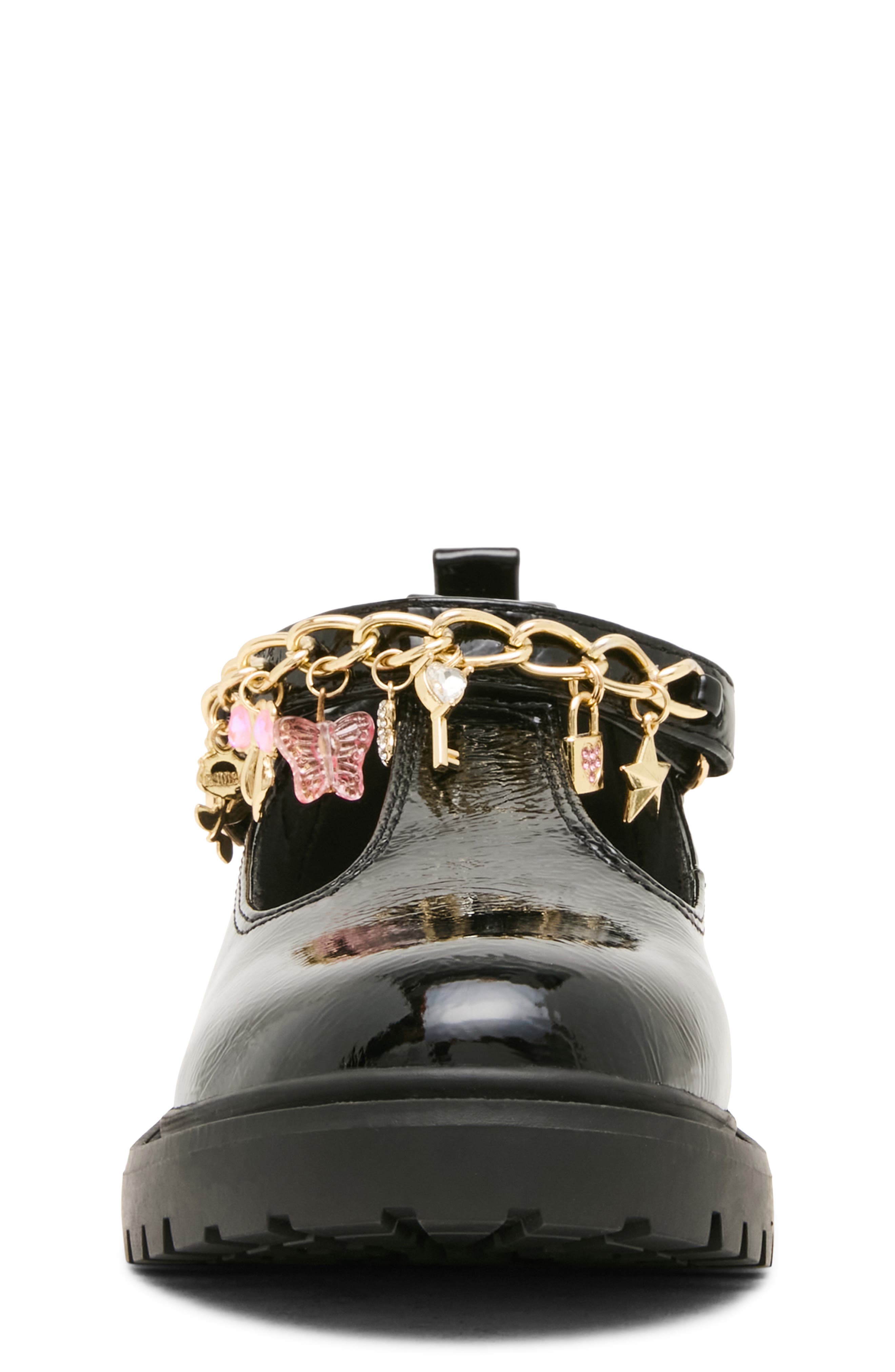Steve Madden Kids' JLUNDIN Faux Leather Mary Jane, Alternate, color, Black