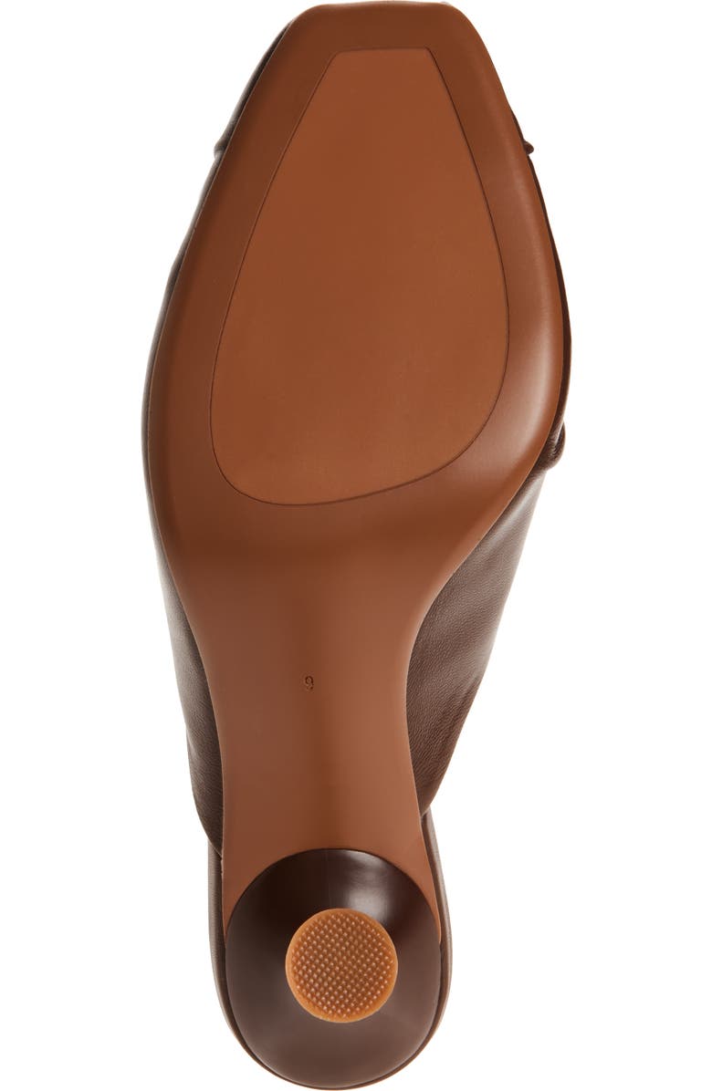 Jeffrey Campbell Twista Peep Toe Slide Sandal, Alternate, color, Brown