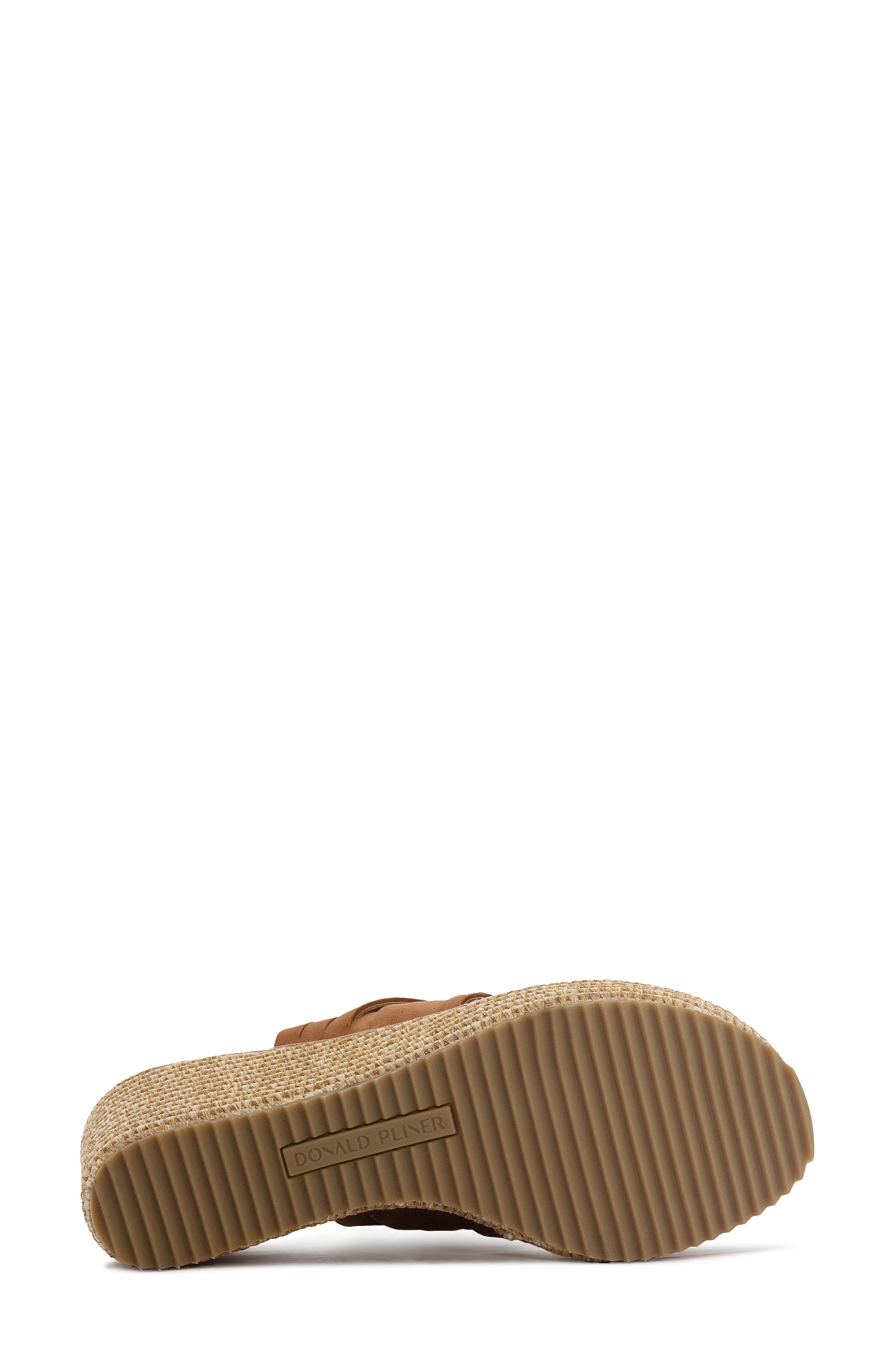 Donald Pliner Platform Wedge Sandal, Alternate, color, Toast