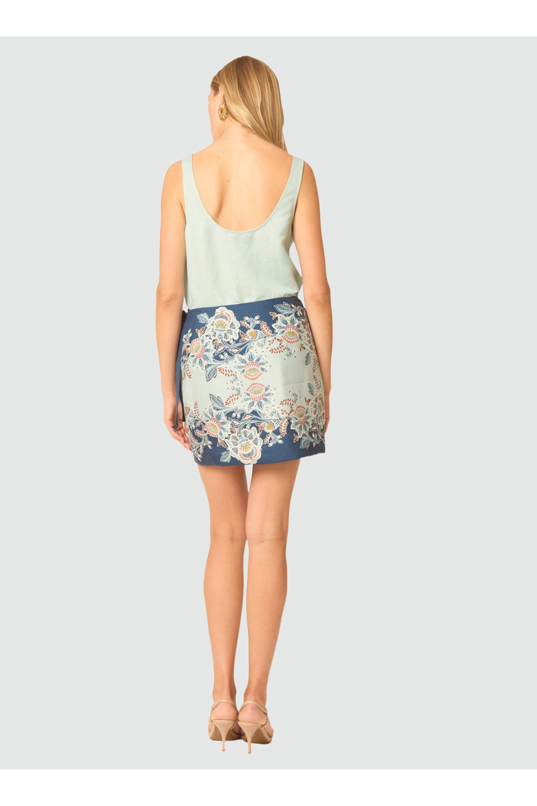 Etta Skirt, Alternate, color, Floral vines