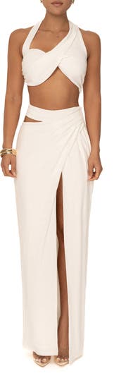 New Age Crop Top & Skirt Set