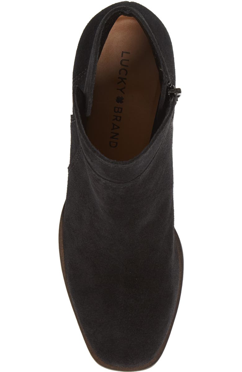 Lucky Brand Lilka Suede Bootie, Alternate, color,