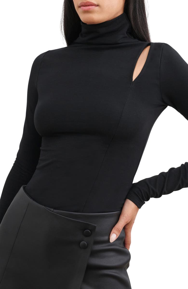 Marcella Lennox Asymmetric Long Sleeve Top, Alternate, color,