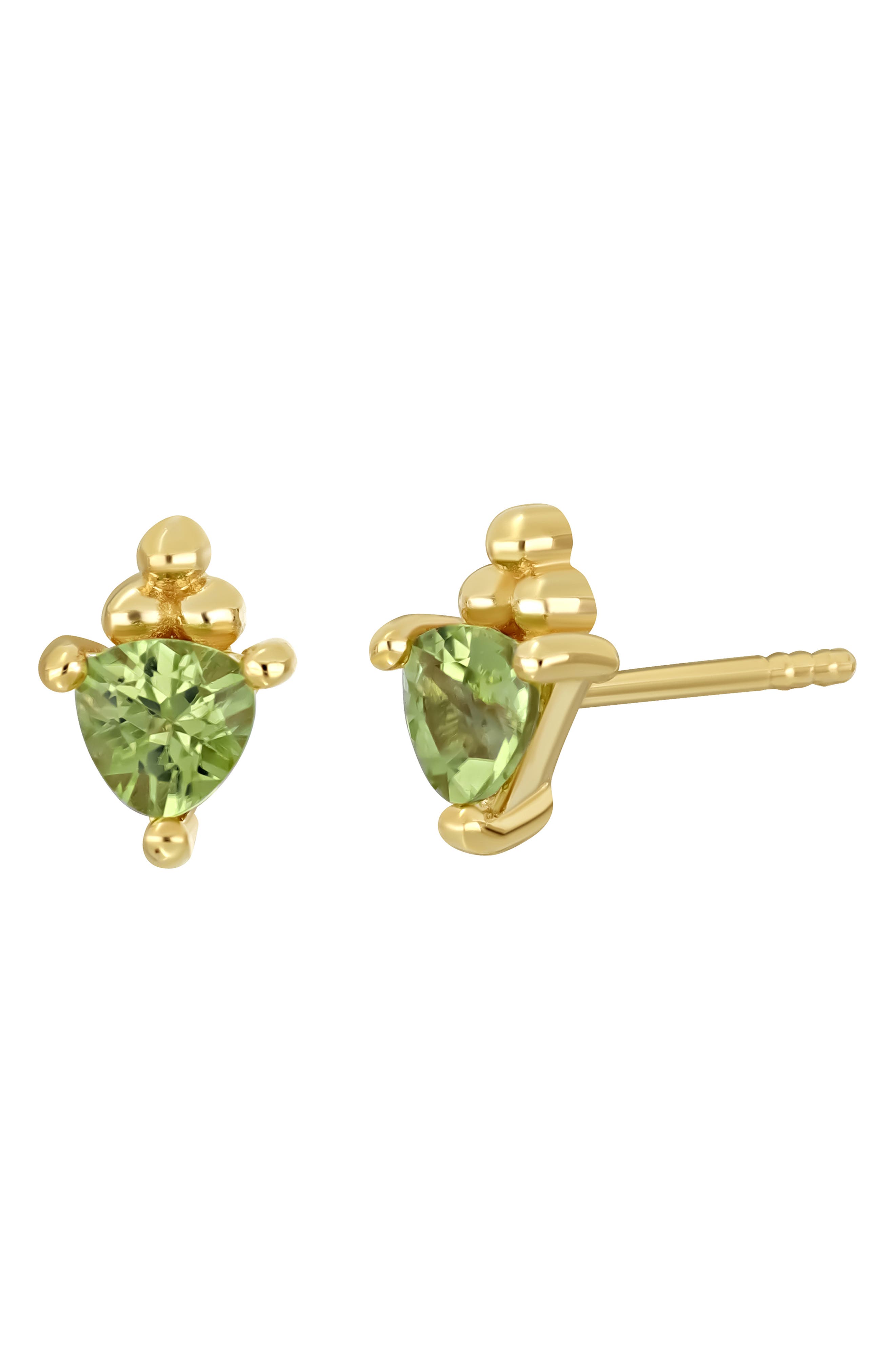 Bony Levy 14K Gold BLC Semiprecious Stone Stud Earrings