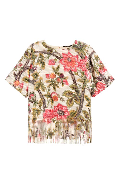 Kobi Halperin 'lilly' Split Neck Silk Blouse In White