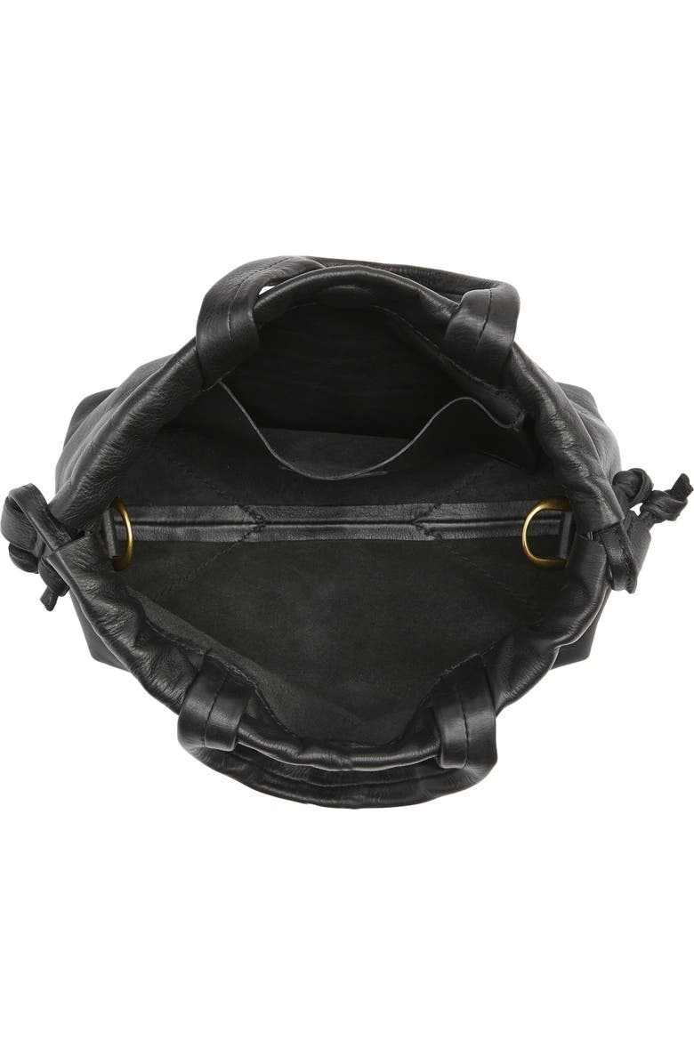 Madewell Mini The Piazza Leather Crossbody Bag, Alternate, color,