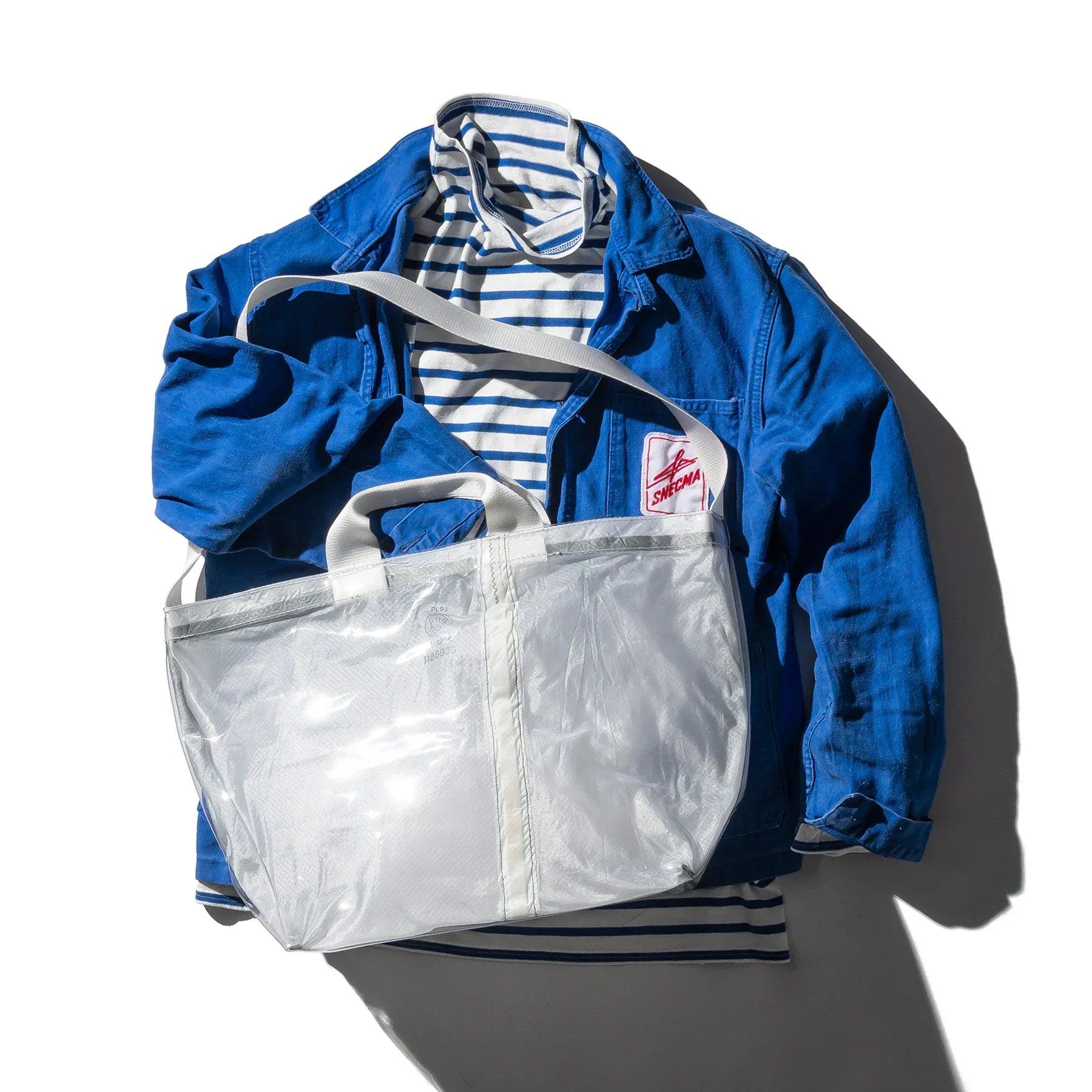 PUEBCO Covered Parachute Shoulder Bag, Alternate, color, White