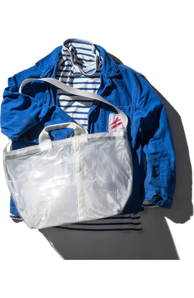 PUEBCO Covered Parachute Shoulder Bag, Alternate, color, White