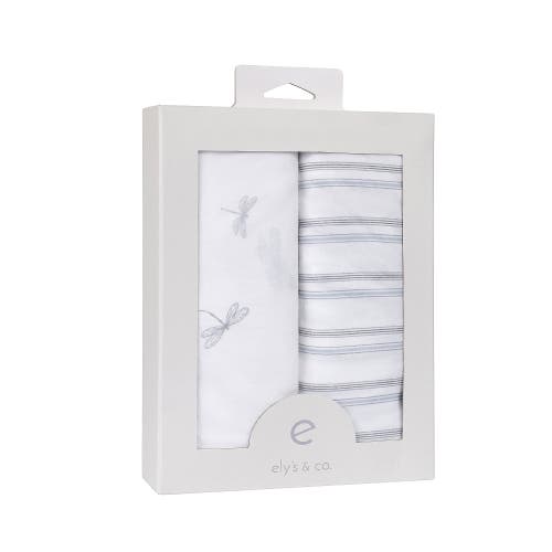 Bassinet Sheets Baby Fitted Bassinet Sheet 2 Pack In Dragonfly & Stripe