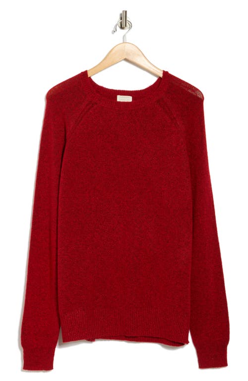 Caslon ® Raglan Sleeve Sweater In Red