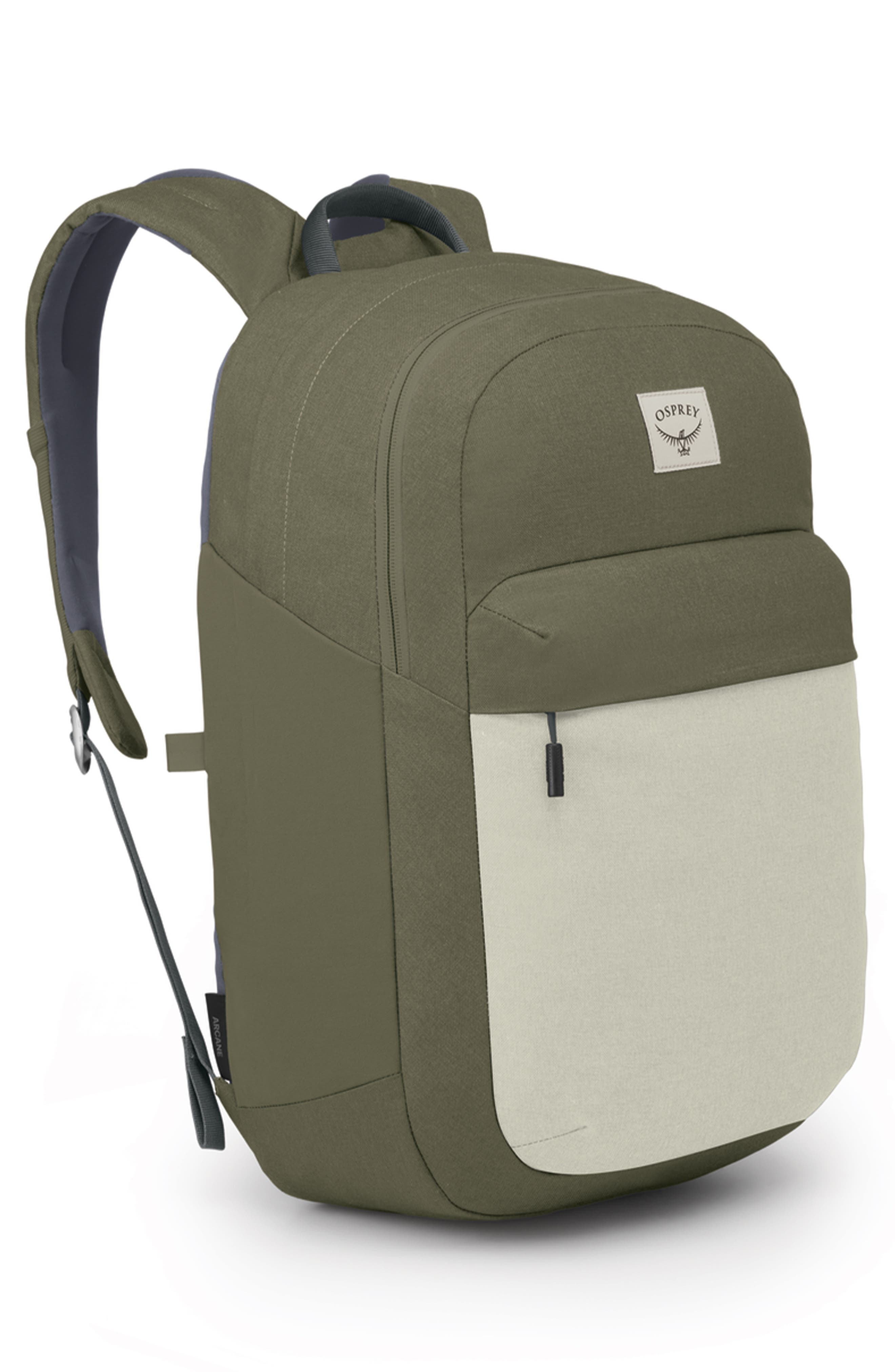 Osprey Arcane Water Repellent XL 30-Liter Daypack, Alternate, color, Earl Grey/ Sandy Grey Heather