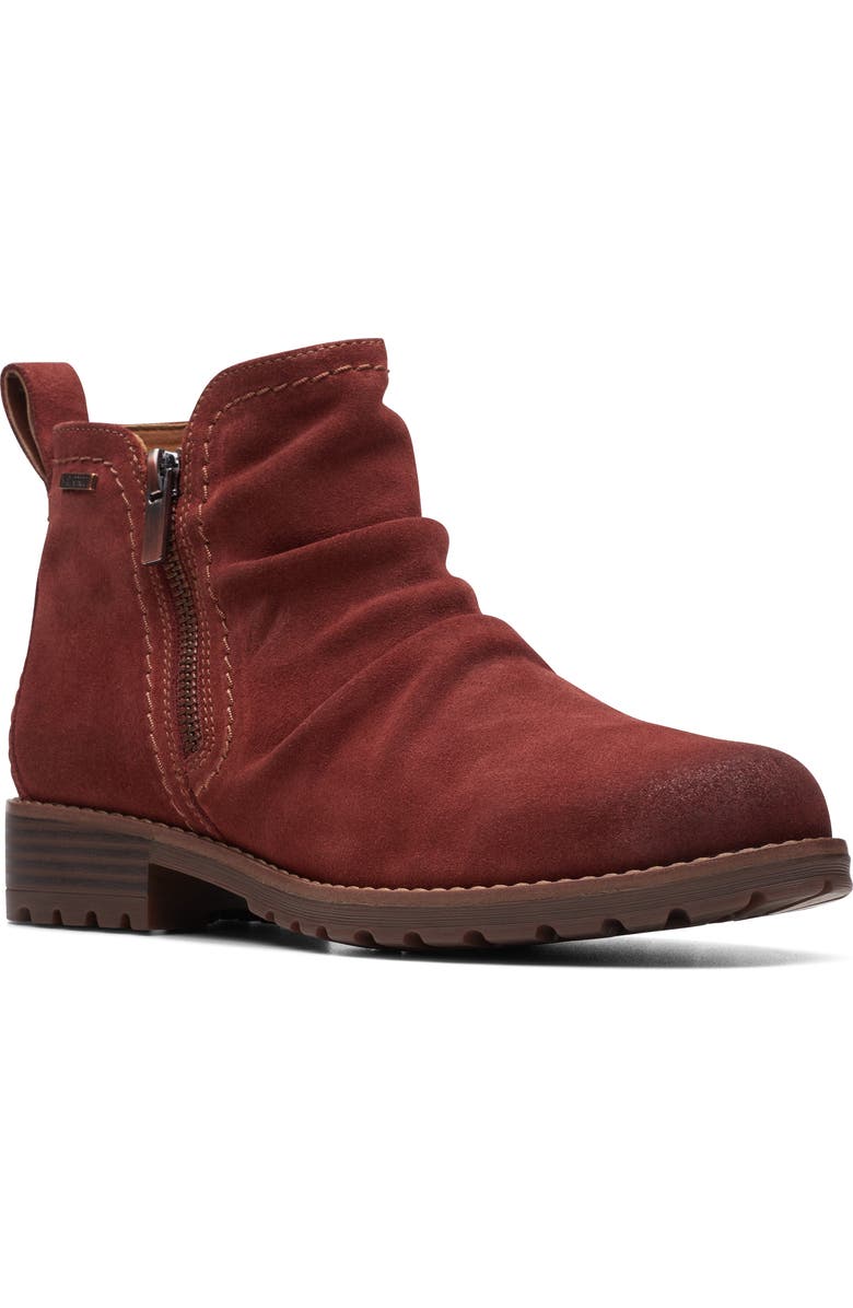 Clarks<sup>®</sup> Aspra Walk Waterproof Bootie, Main, color,