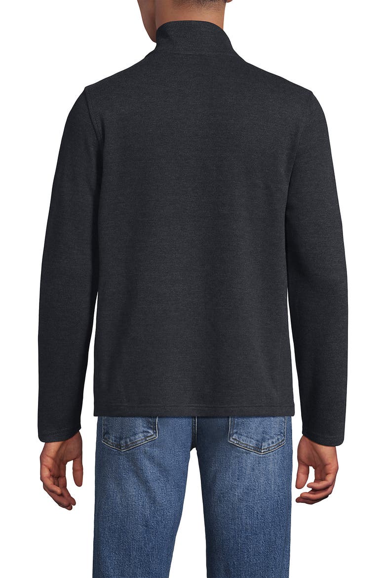 Bedford Rib Full Zip, Alternate, color, Dark Charcoal Heather