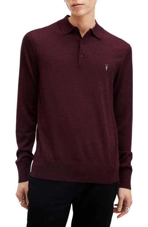 Mode Merino Wool Polo Sweater