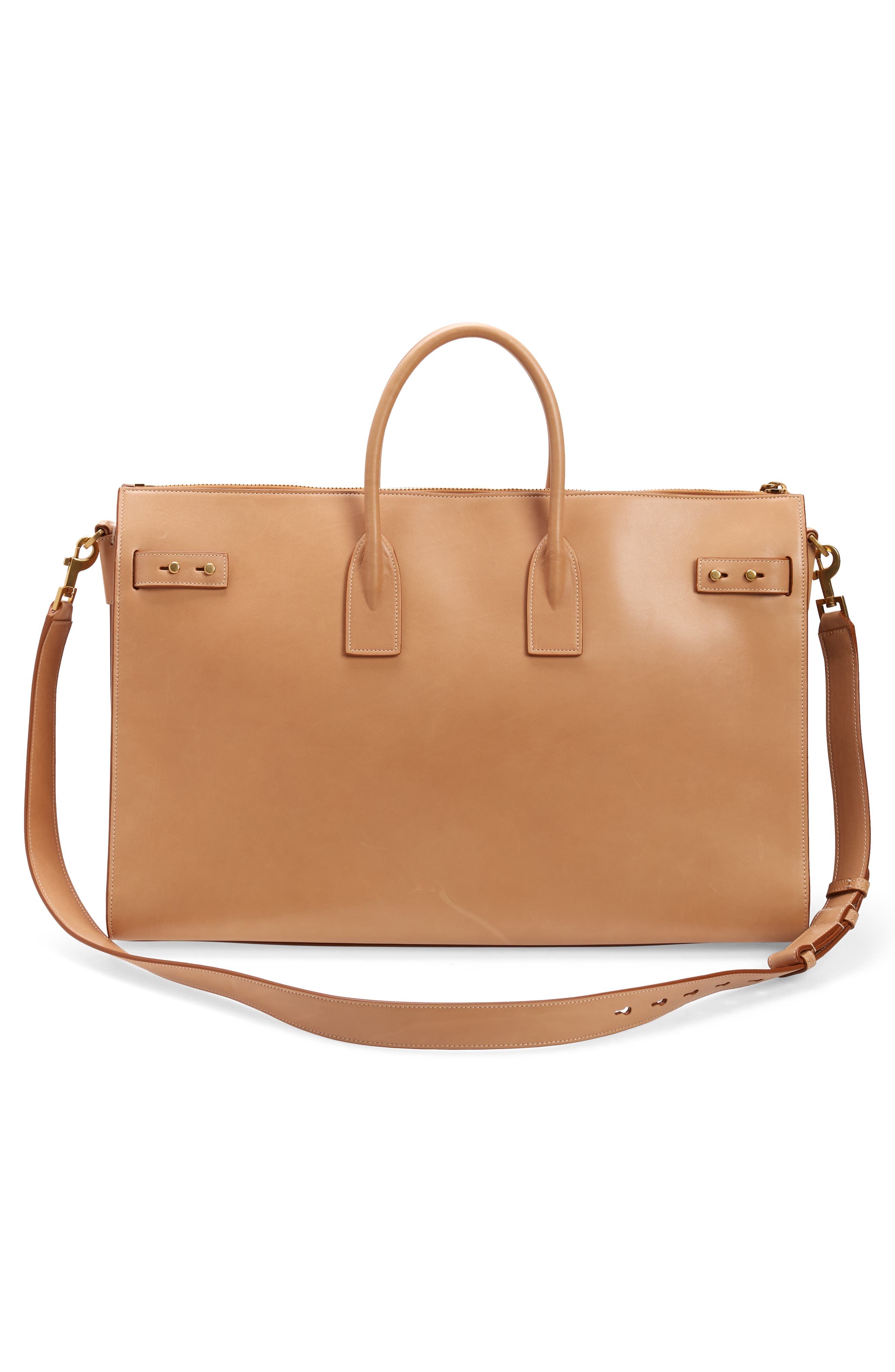 Saint Laurent Medium Supple Sac de Jour Grained Leather Tote, Alternate, color, 