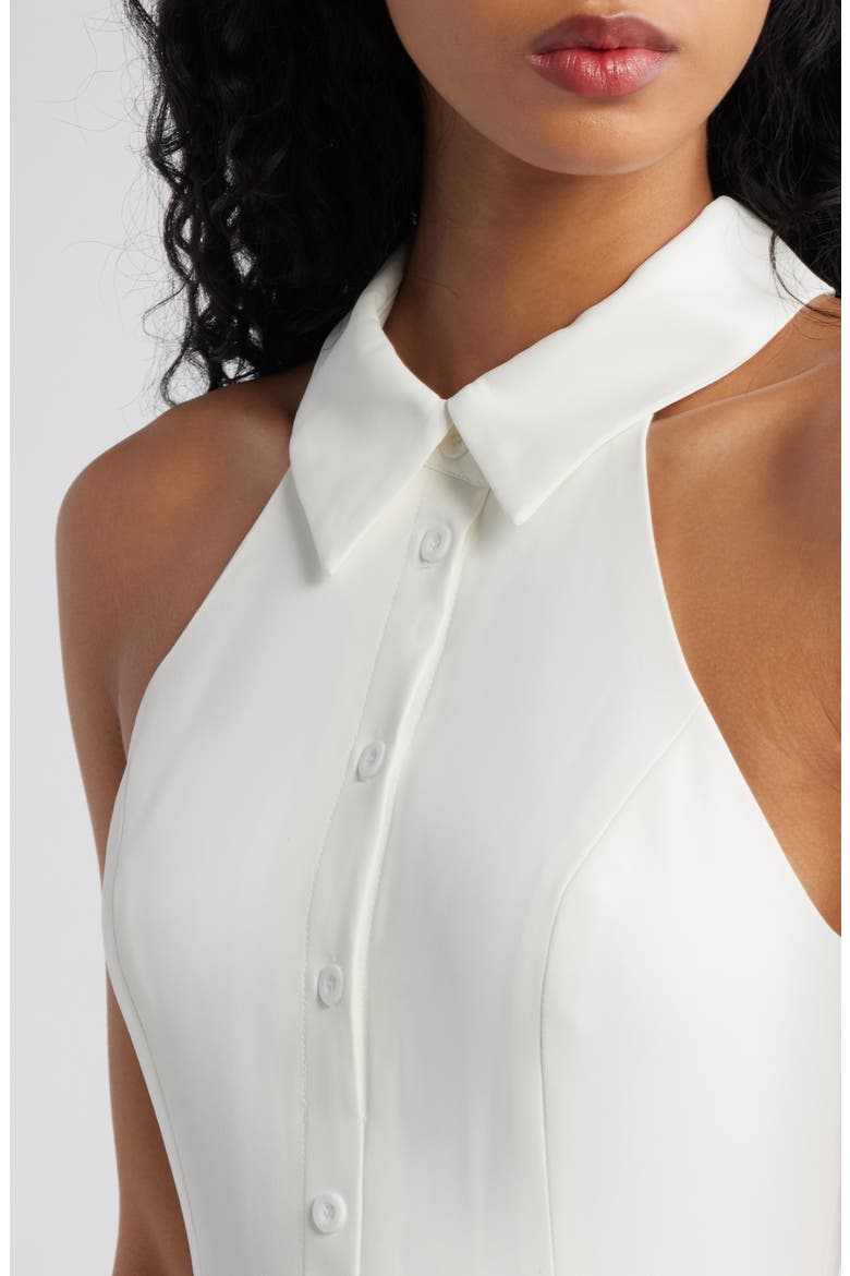 The Ultimate Muse Halter Neck Dress, Alternate, color, WHITE