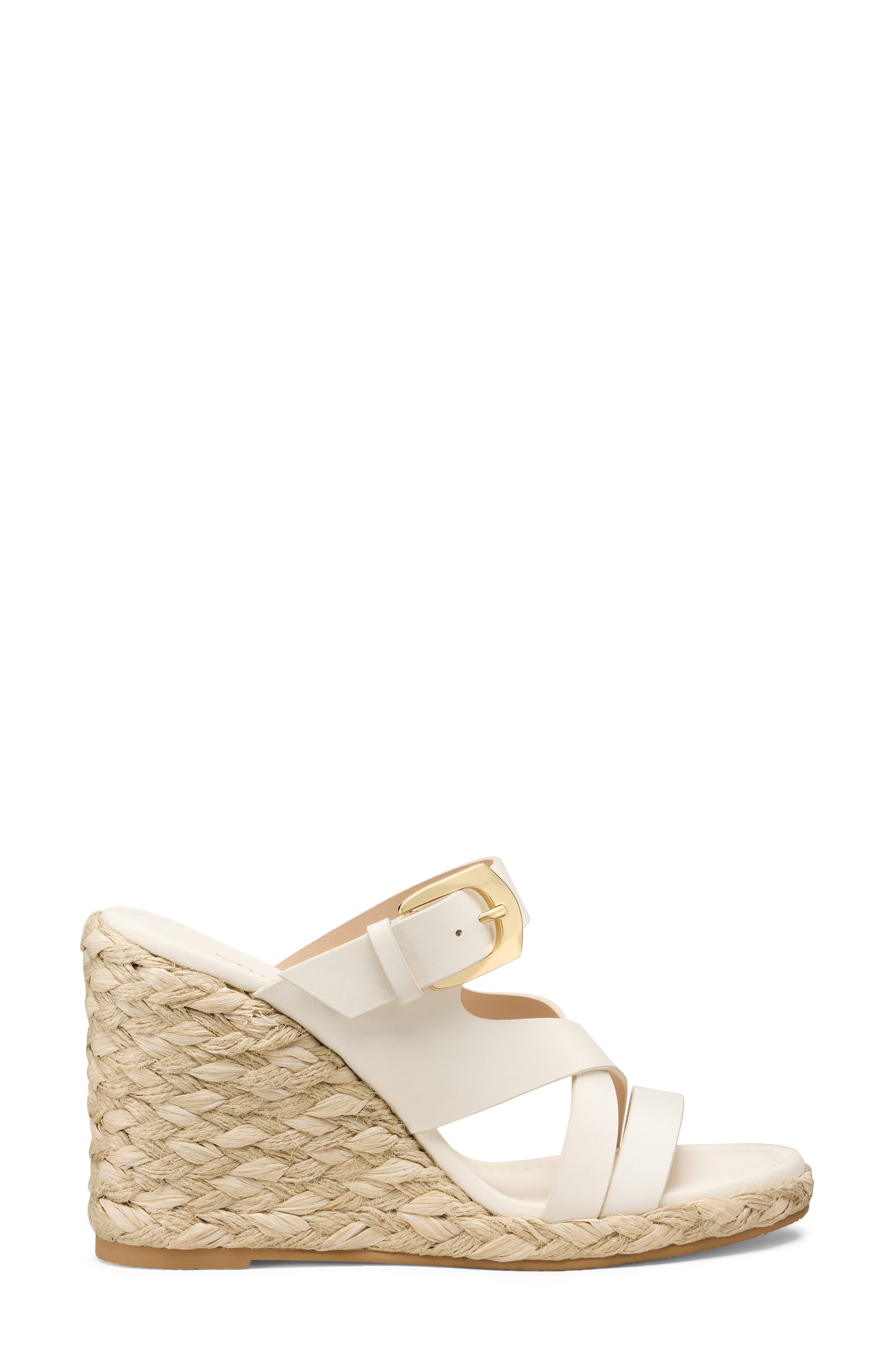 Sai Espadrille Wedge Sandal, Alternate, color, CREAM.