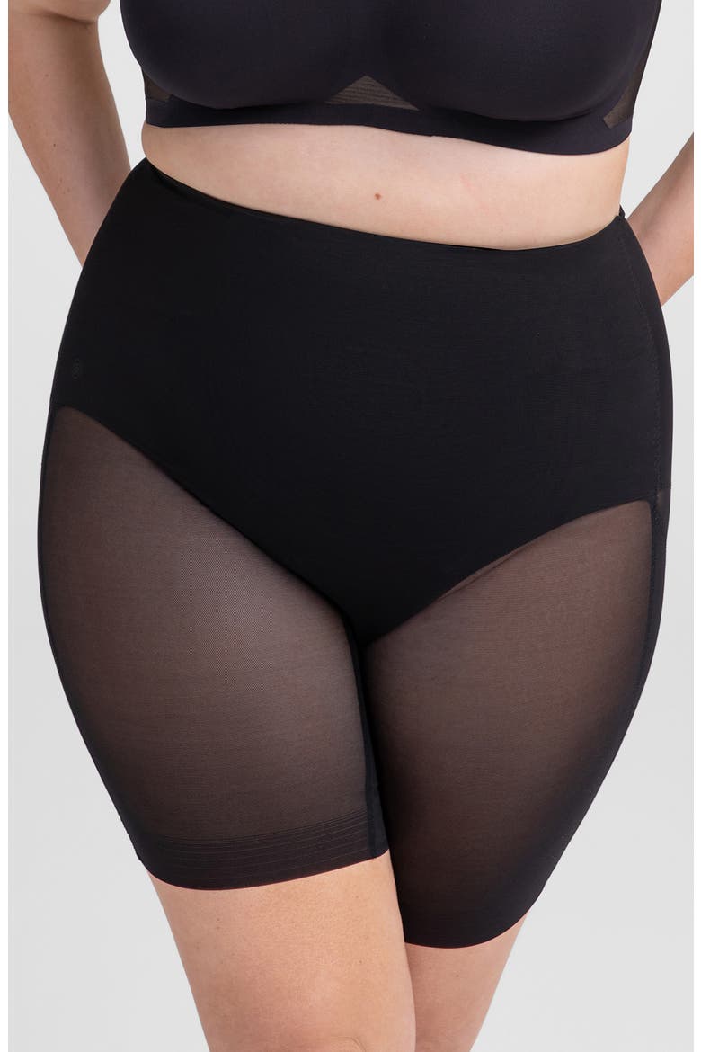 Mid Waist Shorts, Alternate, color, RUNWAY