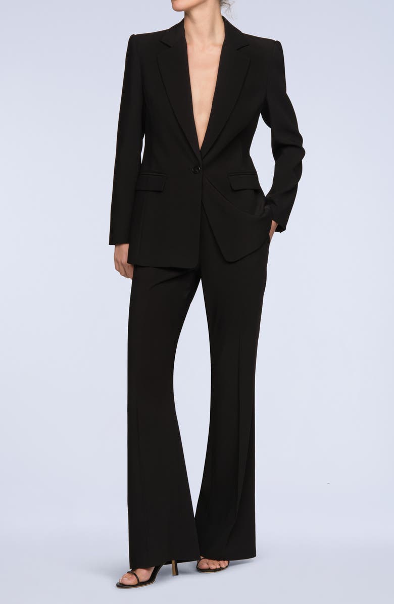 BCBGMAXAZRIA Amanda Blazer, Alternate, color, Black