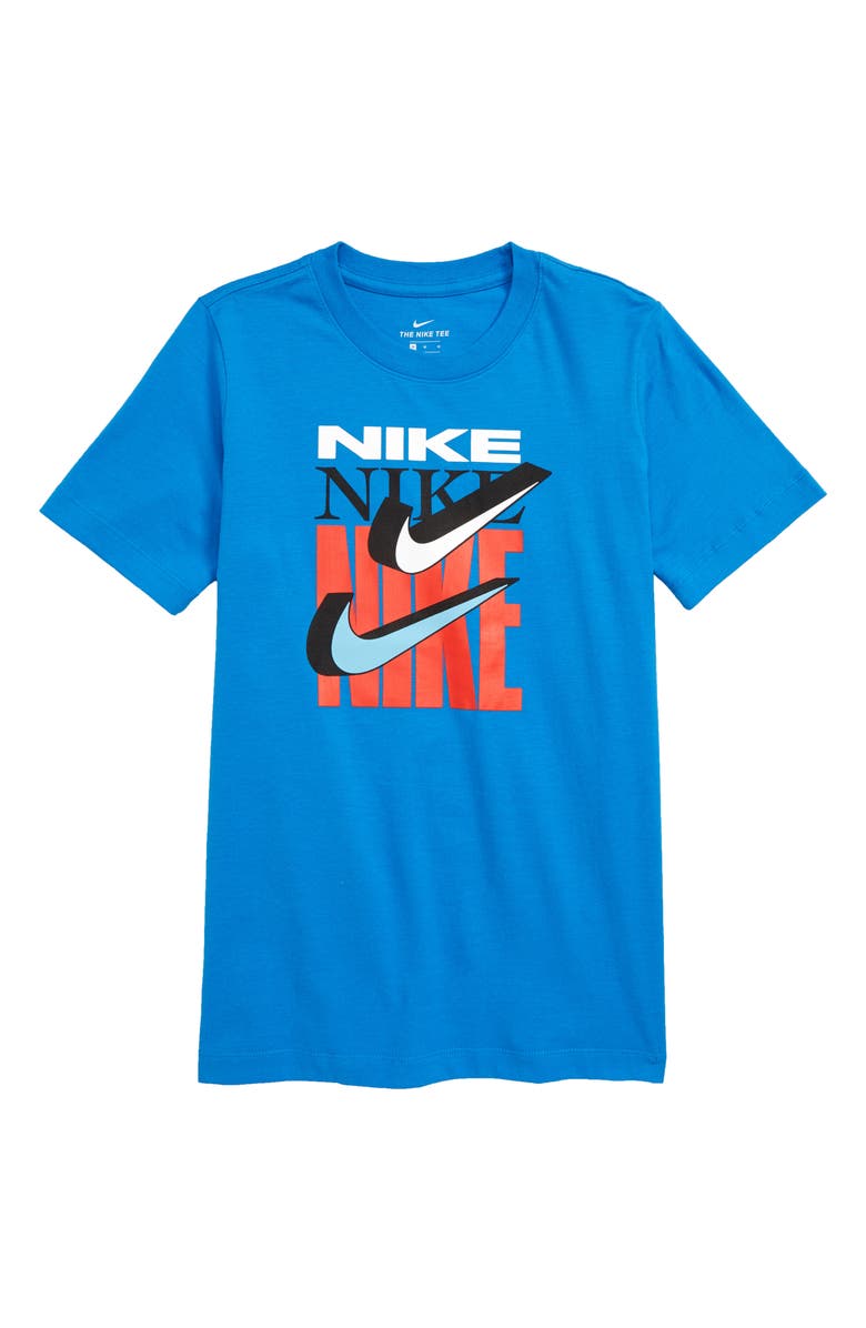 Nike Sportswear Double Swoosh Graphic T-Shirt, Main, color,