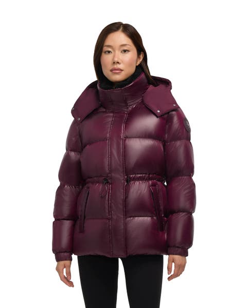 Halo Puffer with Removable Hood