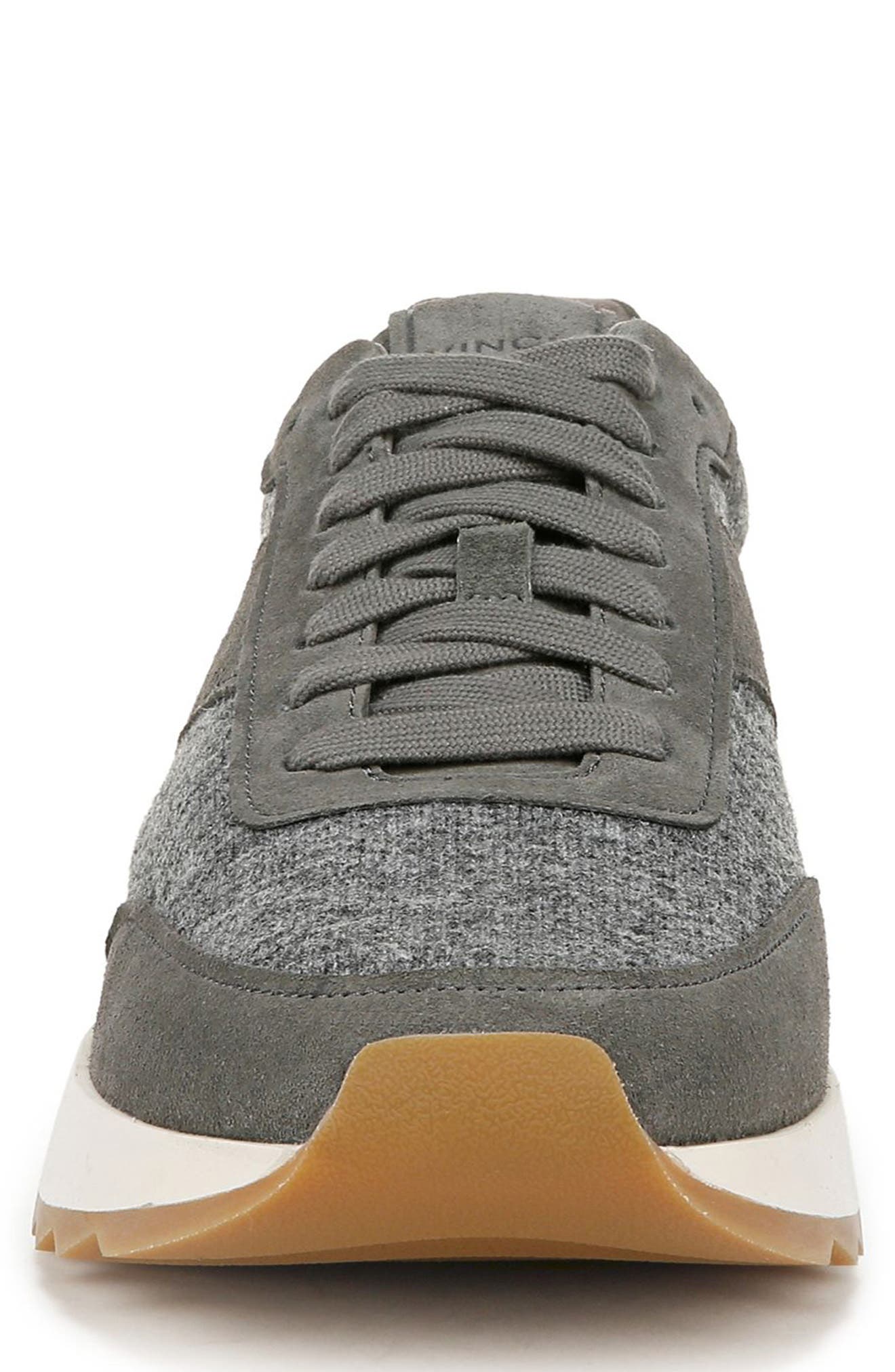 Vince Edric Mixed Media Sneaker, Alternate, color, 