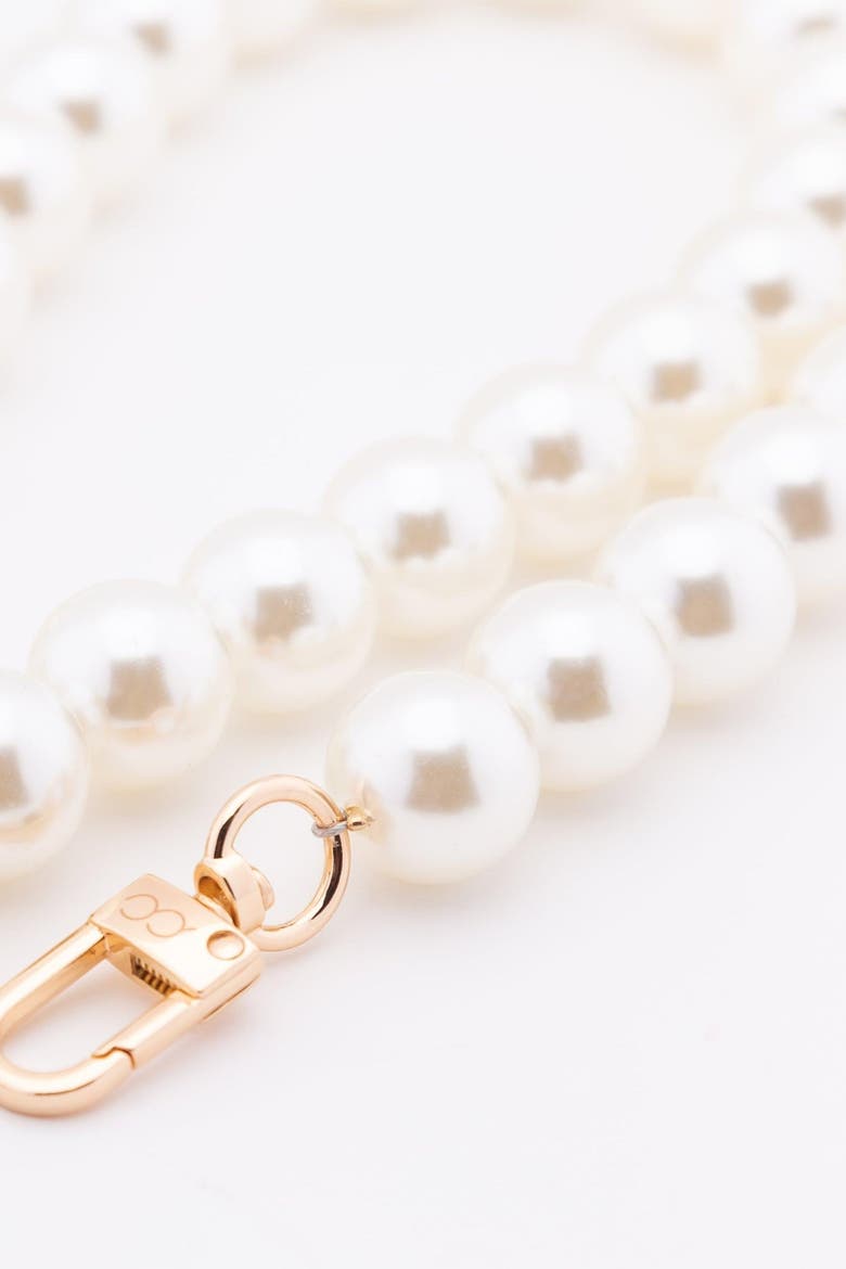 Maxi Pearl Phone Chain, Alternate, color, Pearl