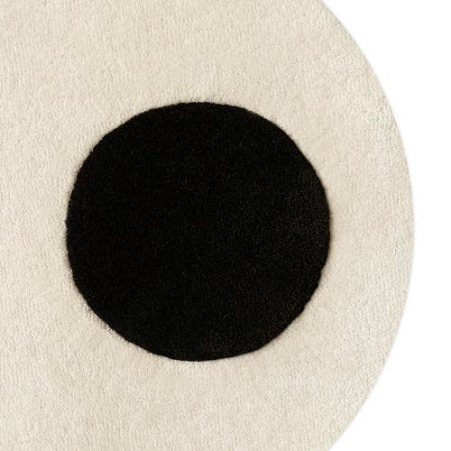 Maison Deux Eyes Pair Rug In White