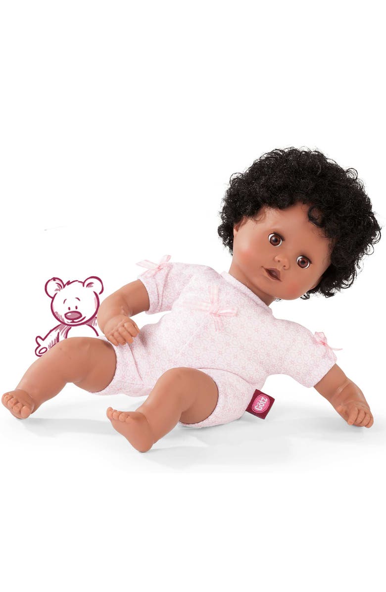 Gotz Baby Doll with Brown Eyes, Alternate, color, Multicolored
