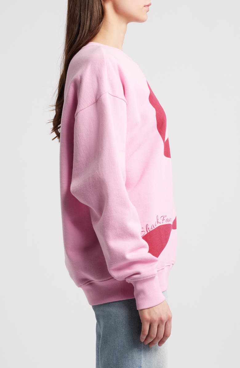 LoveShackFancy Palo Cotton Sweatshirt, Alternate, color, 