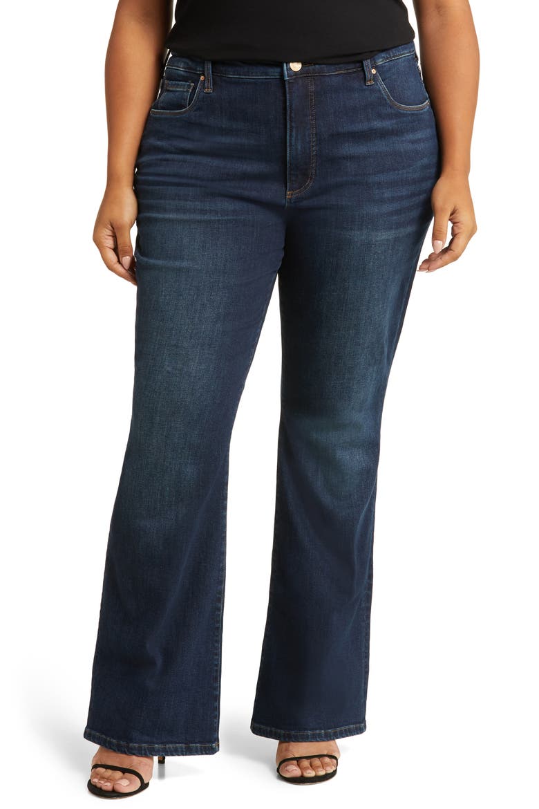 Ana Fab Ab High Waist Flare Jeans, Main, color, NEUTRAL