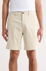 Lucky Brand Stretch Cotton Sateen Chino Shorts