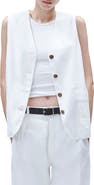 rag & bone Linen Blend Vest
