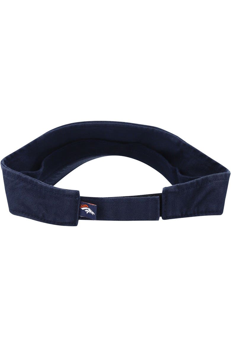Men's '47 Navy Denver Broncos Clean Up Visor, Alternate, color, Navy