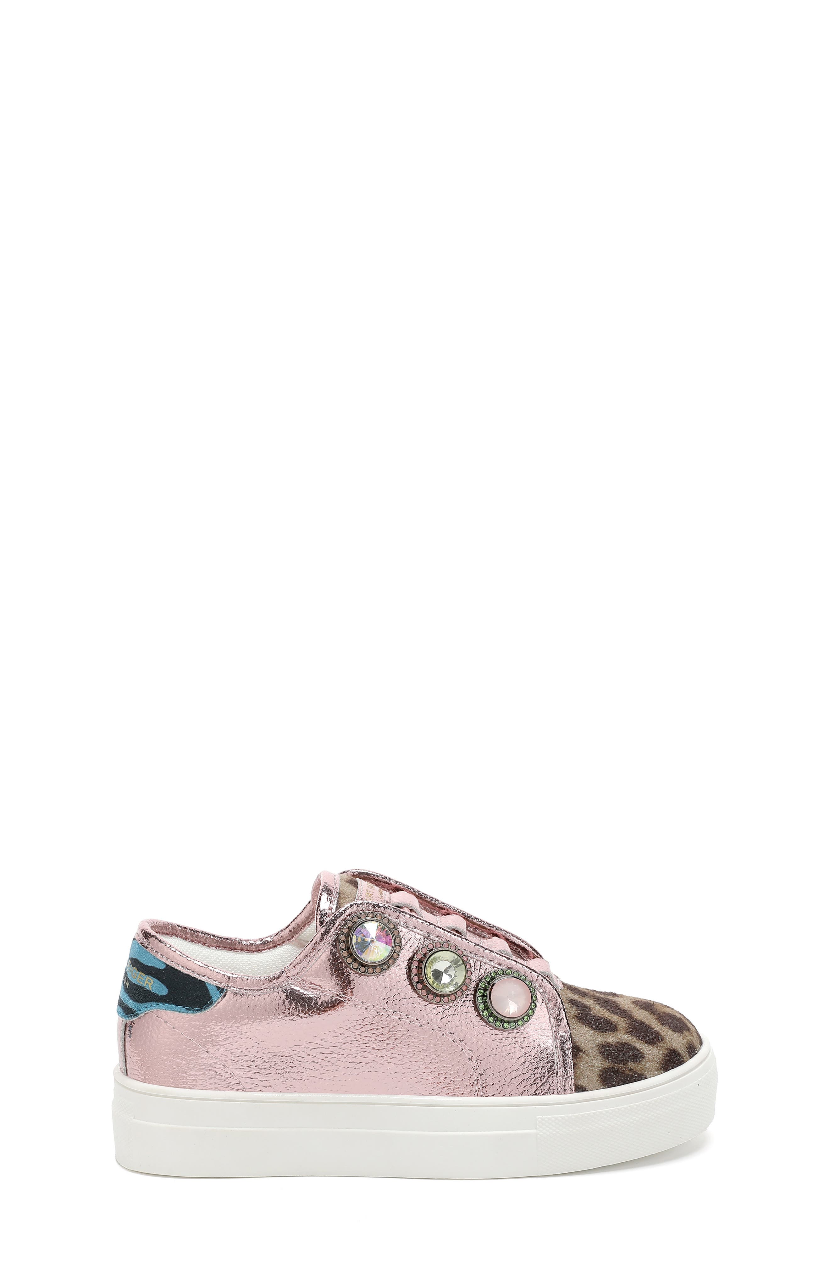Kurt Geiger London Kids' Octavia Slip-On Sneaker, Alternate, color, Leopard Pink