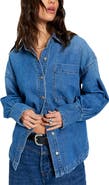 Free People Ashley Denim Shirt