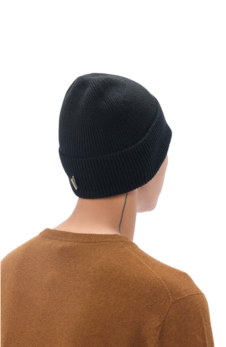 GOBI Mongolian Cashmere Cashmere Rib Knit Beanie, Alternate, color,